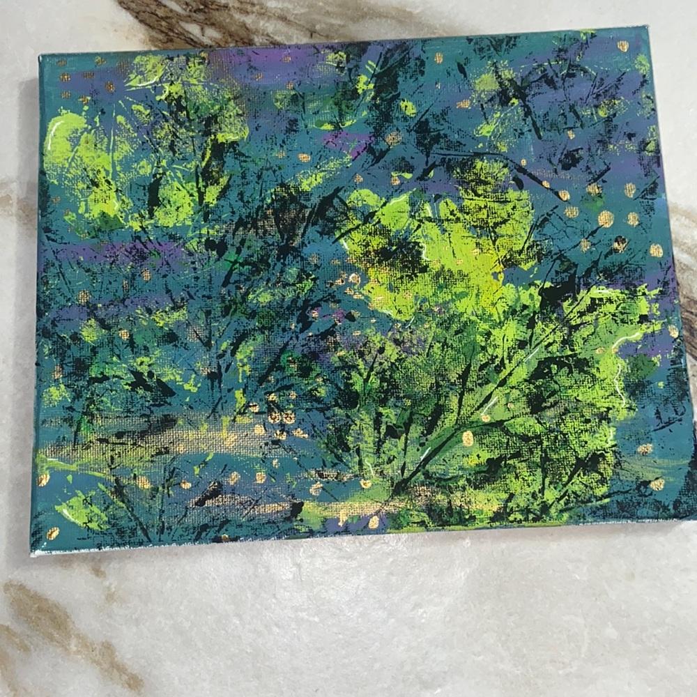 Hand crafted Abstract painting